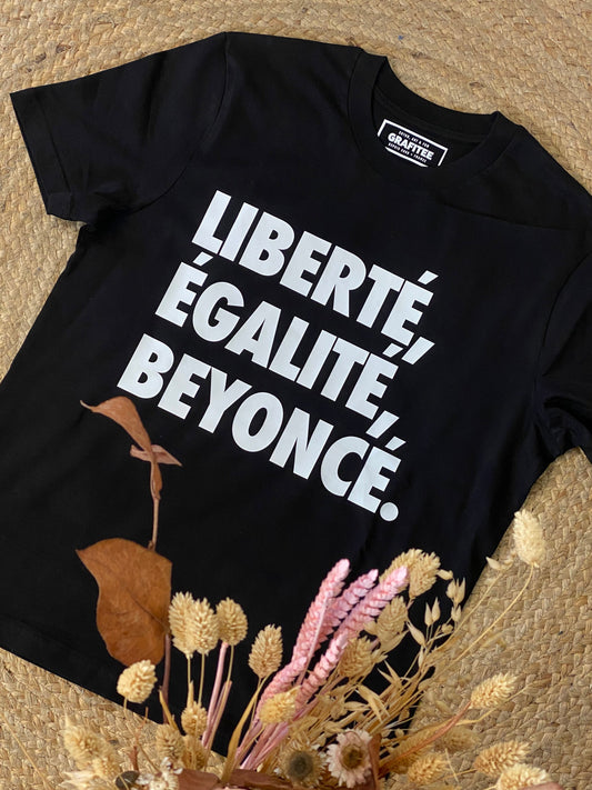 T-Shirt stampa freedom - NERO