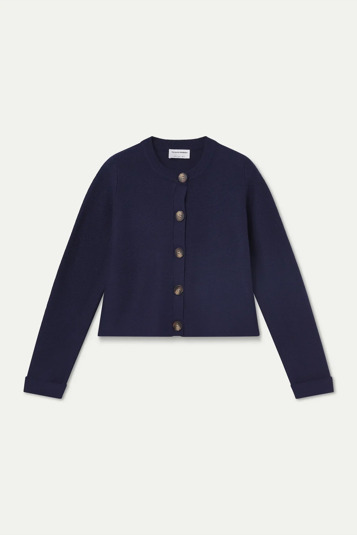 Cardigan manica lunga - BLU