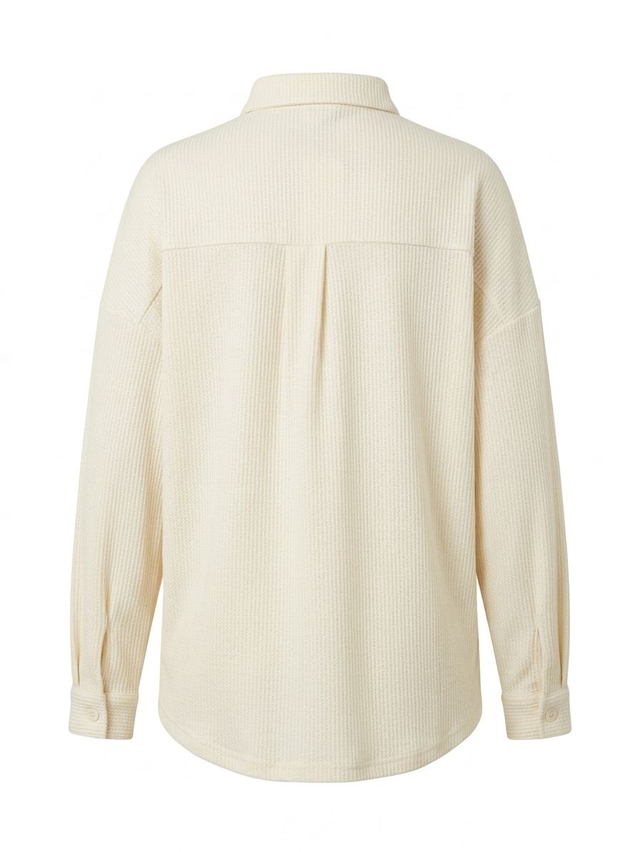 Camicia texture a rilievo - PANNA