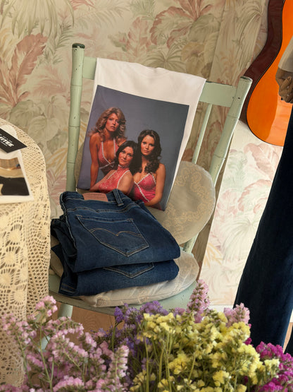 T-shirt stampa Charlie's Angels - BIANCO