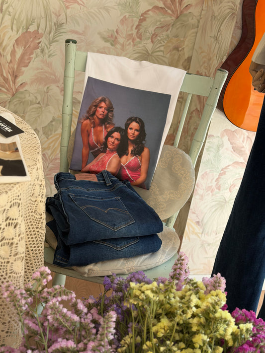 T-shirt stampa Charlie's Angels - BIANCO