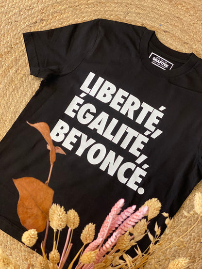 T-Shirt stampa freedom - NERO