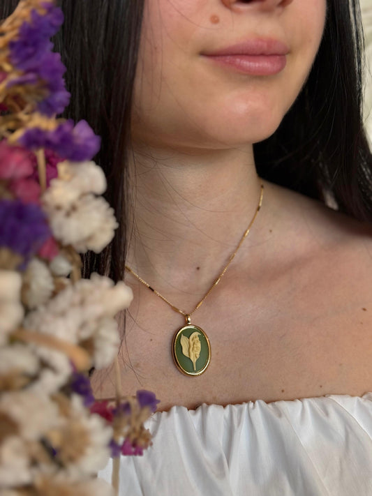 Collana vintage - VERDE