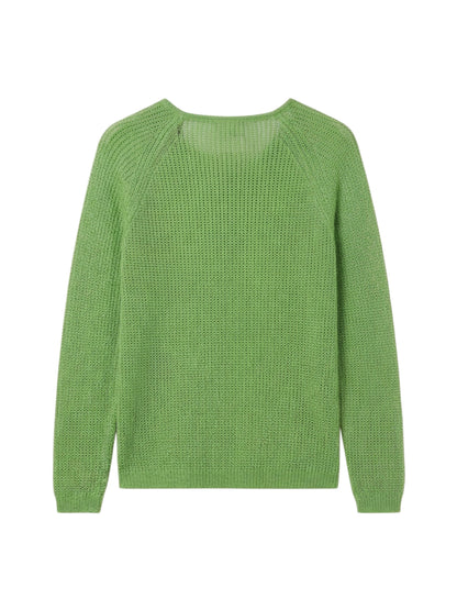 Maglia traforata - VERDE