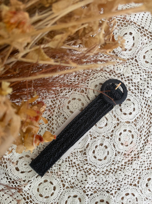 Cintura Raphia - MARINE
