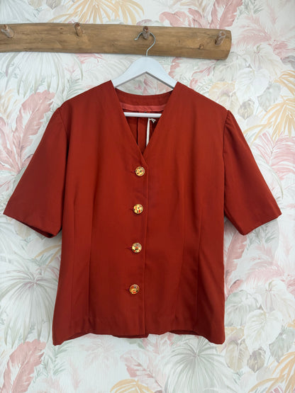 Giacca Vintage maniche corte - RUGGINE