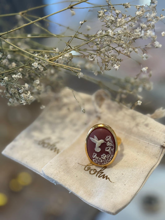 Anello vintage - MARRONE