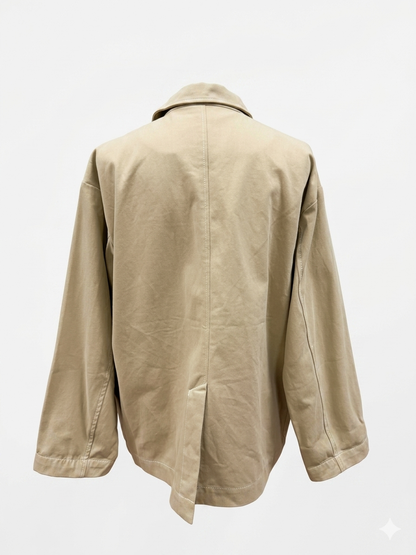Giacca in tessuto - BEIGE