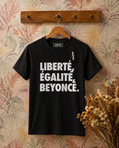 T-Shirt stampa freedom - NERO